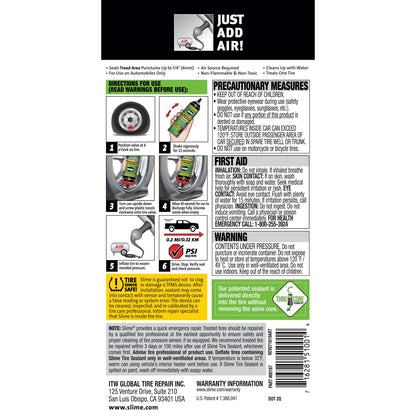 Slime Emergency Tire Sealant - 18 oz