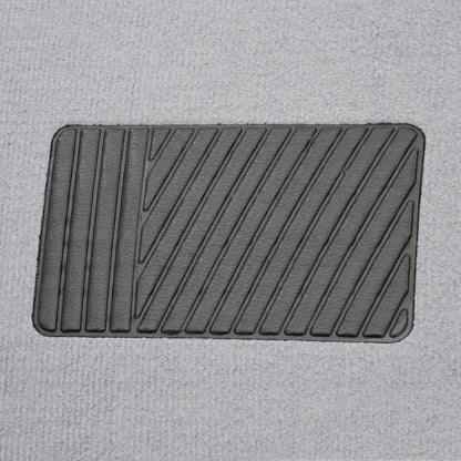 BDK 4-Piece Premium Carpet Non-Slip Heel Pad Front Floor Mats and Rear Floor Mats
