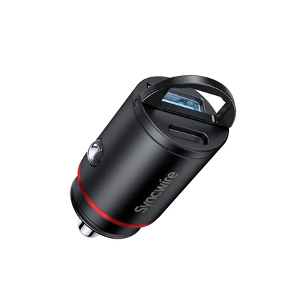 Syncwire 60W USB Car Charger Adapter [PD 30W & QC 30W] Fast Charging