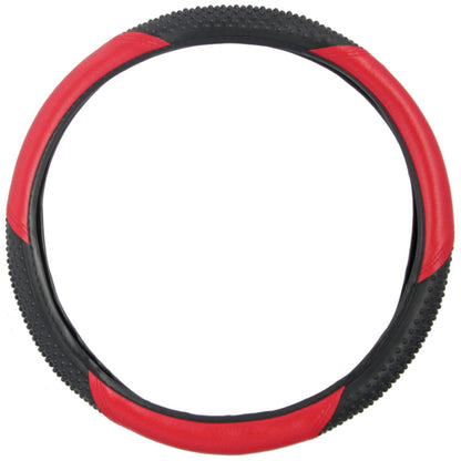 BDK Ergonomic Sport Massage Grip Steering Wheel Cover (Fits 14.5" - 15.5")