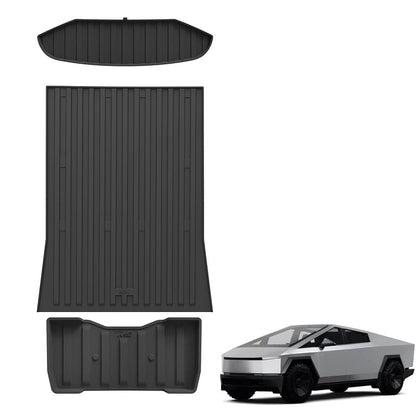 3W Tesla Cybertruck 2023 2024 2025 Custom Bed Mat Thorex™ All-Weather Protection