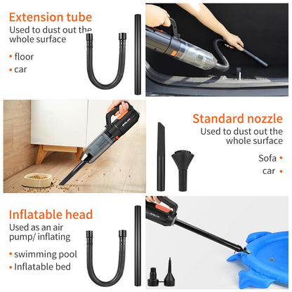OPOLAR Blower & Suction 2-in-1, Compressed Air Duster