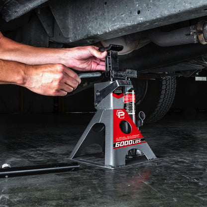 Powerbuilt 6000 Lb. Unijack Bottle Jack & Jackstand in One