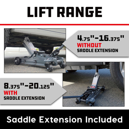 Powerbuilt 2.5T "Biggee Smallz" Off Road Trolley Jack