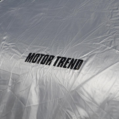 MotorTrend Single Poly All Weather Water-Proof Vehicle Cover for Cars, SUVs, Trucks, Vans
