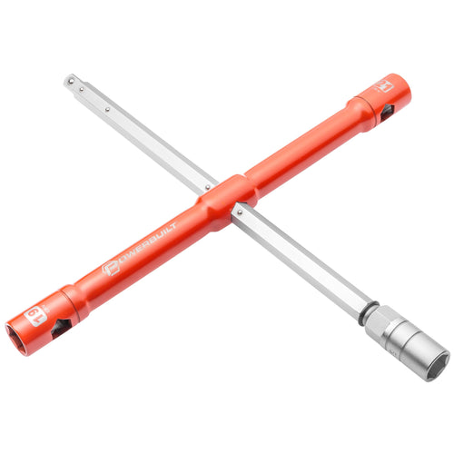 Powerbuilt Universal Compact Lug Wrench Set
