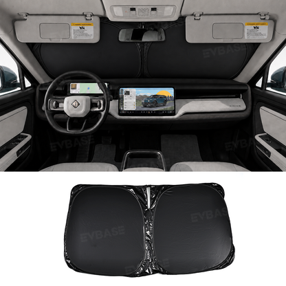 EVBASE Windshield Sunshade for Rivian R2 Front Window Shade Sun Protection Heat Insulation