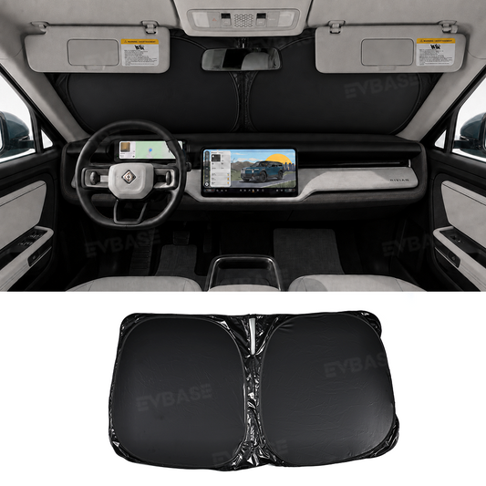 EVBASE Windshield Sunshade for Rivian R2 Front Window Shade Sun Protection Heat Insulation