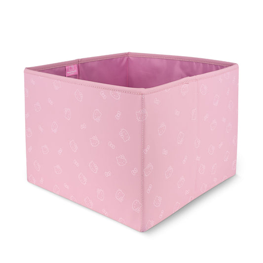 Sanrio Hello Kitty Car Trunk Organizer and Storage Bin - Collapsible Simple Compartment Convenient Heavy Duty, Fold Up for Easy Storage Box
