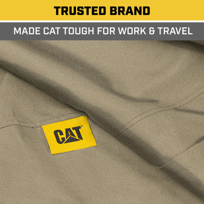 Cat® Custom Fit Front Bench Seat Cover for Ford F250 / F350 / F450 / F550 (1999-2007) - Durable Oxford Beige Truck Seat Cover with Utility