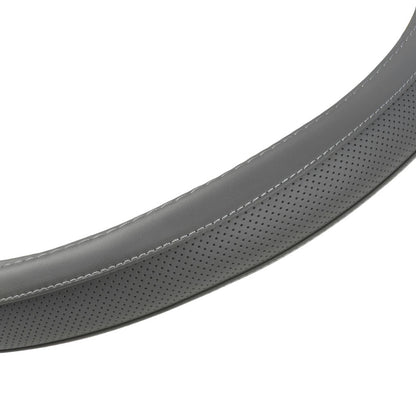MotorTrend Faux Leather Steering Wheel Cover for Trucks, Semi-Trucks, RVs, Big Rigs, 18 Wheelers (Fits 18")