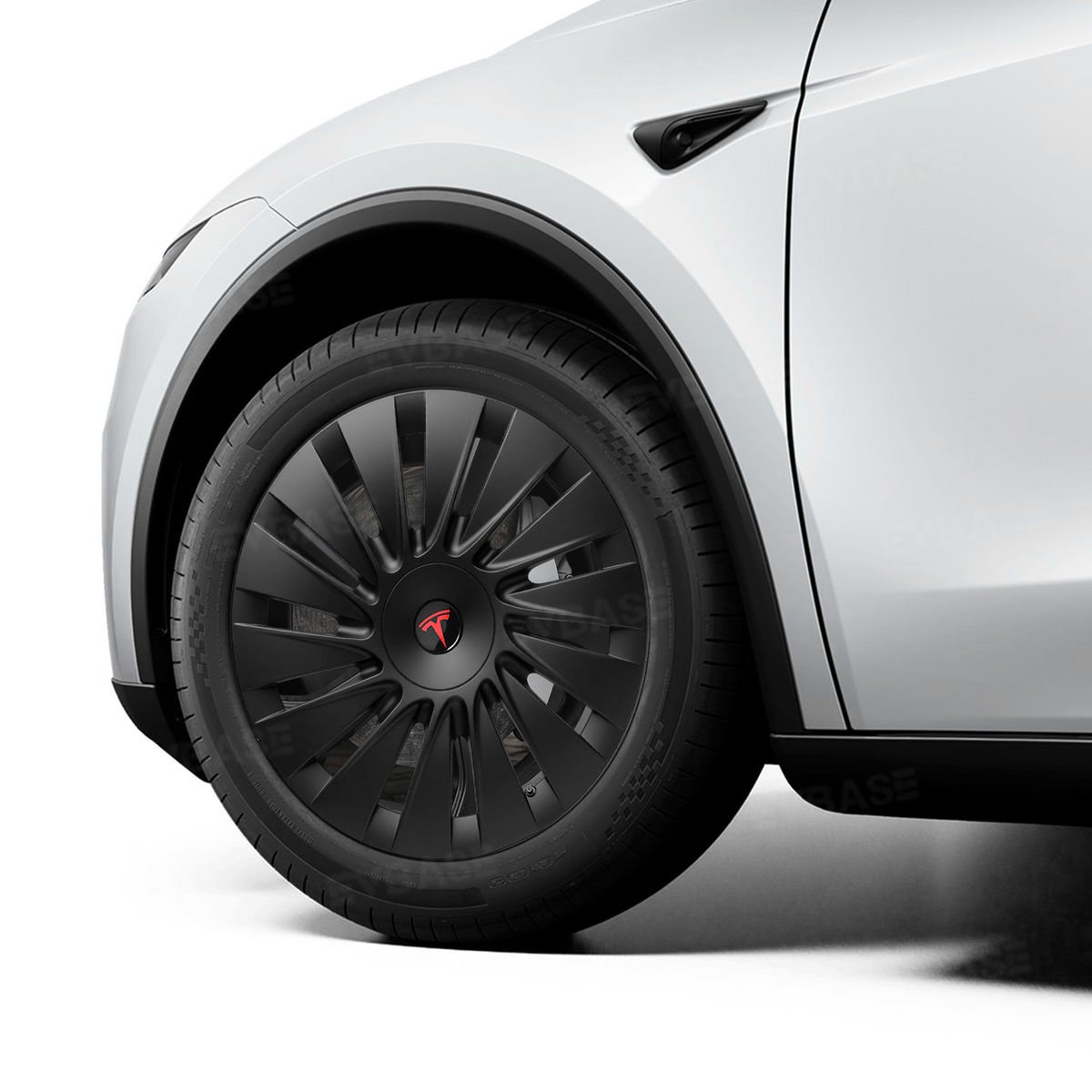 EVBASE Model Y Juniper Standard 18" Wheel Covers for Tesla Aperture Wheels Induction Style Hubcaps