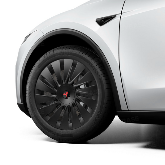 EVBASE Model Y Juniper Standard 18" Wheel Covers for Tesla Aperture Wheels Induction Style Hubcaps