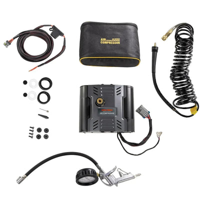 WOLFBOX HyperFlow X 12V Twin Motor On-Board Air Compressor | 100% Duty Cycle, 150 PSI