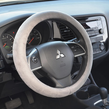 BDK Soft Plush Memory Form Steering Wheel Cover (Fits 14.5" - 15.5")