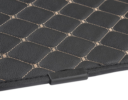 BDK Custom Fit Diamond Stitch Leatherette Trunk/Cargo Liner Mat for Ford Escape (2013 - 2016)
