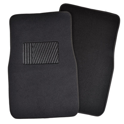 MotorTrend 4-Piece Premium Inter-Lock Backing Carpet Front Floor Mats and Rear Floor Mats