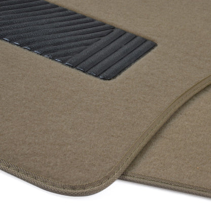 MotorTrend 4-Piece Premium Inter-Lock Backing Carpet Front Floor Mats and Rear Floor Mats