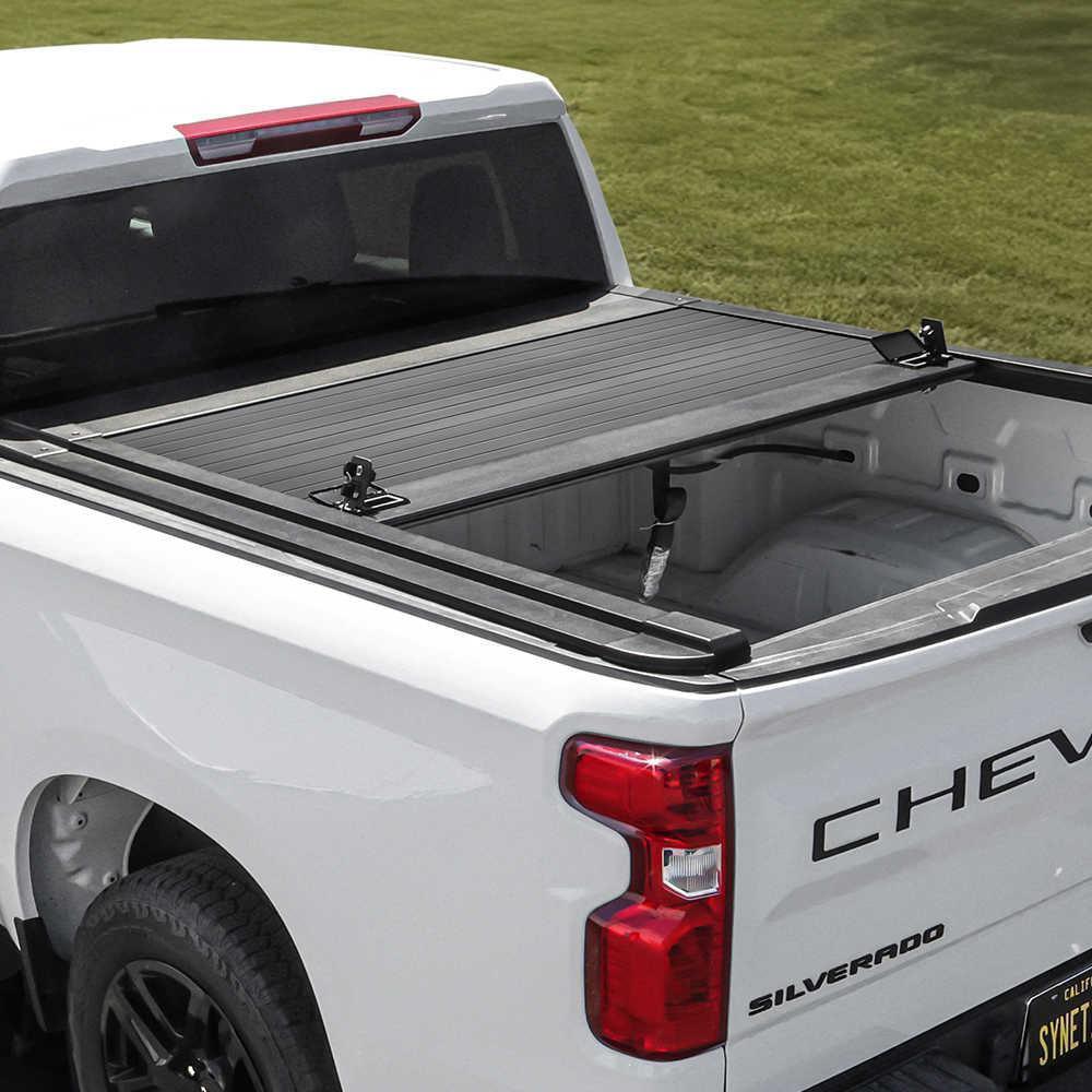 SYNETICUSA Nissan Frontier (6ft Bed) Enhanced MB Retractable Hard Tonneau Cover