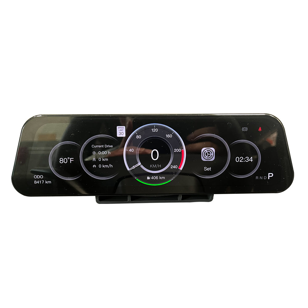 Yeslak Tesla Accessories T9 9.6 Inch CarPlay Instrument Cluster for Tesla Model 3/Y 2024-2026