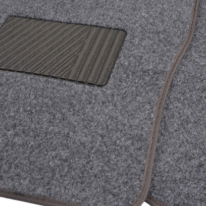 MotorTrend 4-Piece Premium Inter-Lock Backing Carpet Front Floor Mats and Rear Floor Mats