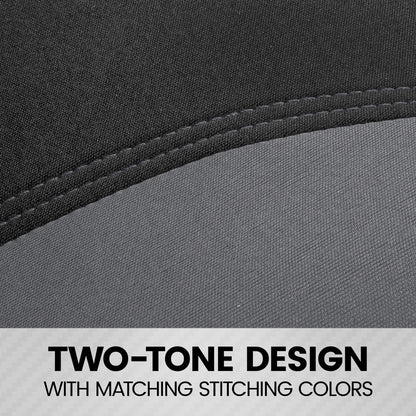 BDK 9-Piece UltraSleek Two-Tone Front Seat Covers and Rear Seat Covers