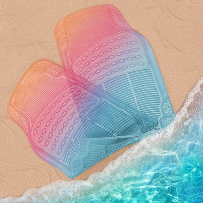 Carbella 2-Piece Cushioned Grip Pad Front Floor Mats - Heavy Duty, All Weather, Trim to Fit