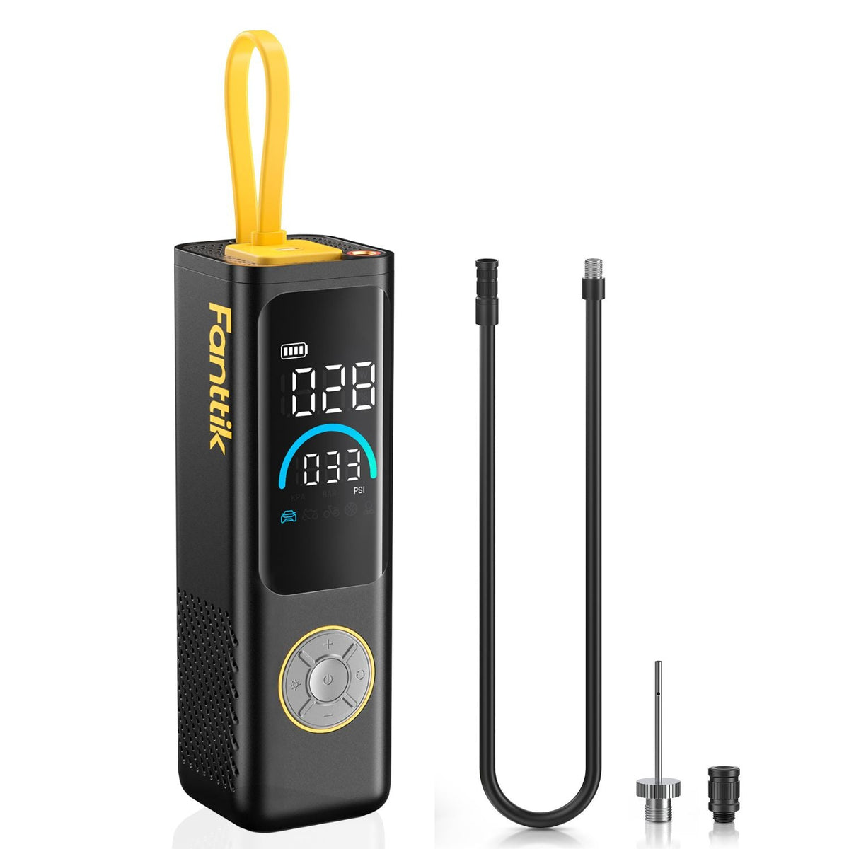 Fanttik X9 APEX Tire Inflator and Potent T10 Jump Starter Bundle