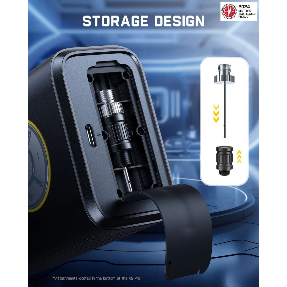 Fanttik X9 Pro 150PSI Portable Tire Inflator - image 4