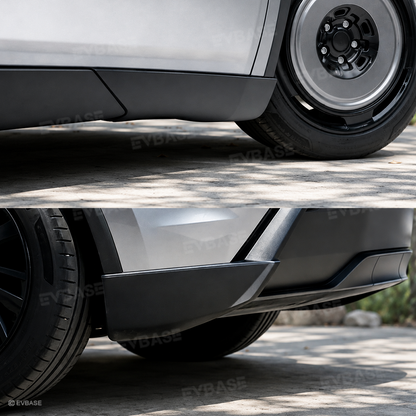 EVBASE Model Y Juniper Front & Rear Mud Flaps Corner Guards OEM-Style Splash Guards Corner Protectors