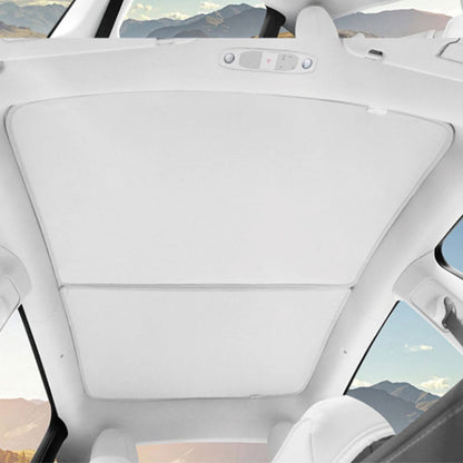 EVBASE Model Y Sunshade Glass Roof Sun Visor Heat Protection