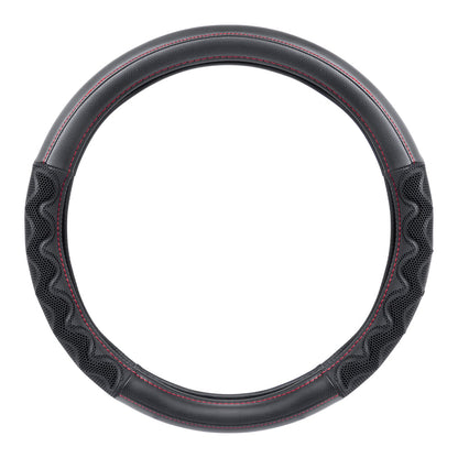 MotorTrend MaxGrip Breathable Traction Grip Steering Wheel Cover (Fits 14.5" - 15.5")