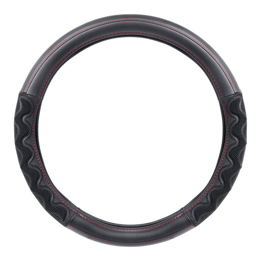 MotorTrend MaxGrip Breathable Traction Grip Steering Wheel Cover (Fits 14.5" - 15.5")