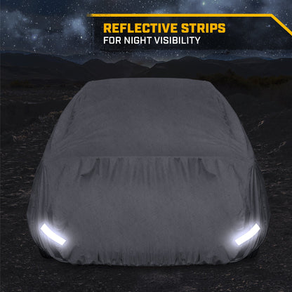 CAT Ultimate Tyvek Vehicle Cover for Cars, SUVS, Trucks, Vans - All Weather, Breathable XXL (228" x 80" x 69")