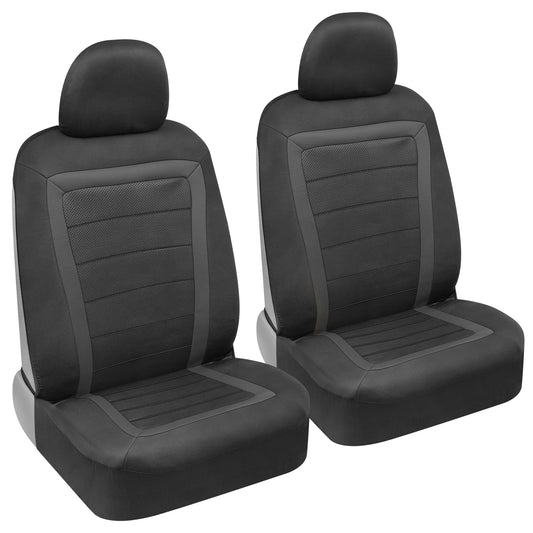 BDK 2-Pack FreshMesh with Honeycomb Backing Front Seat Covers