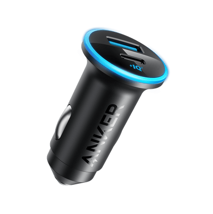 Anker 323 Car Charger 52.5W Dual-Port Fast Charger