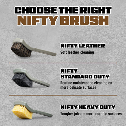 Chemical Guys Nifty Leather Cleaning Brush