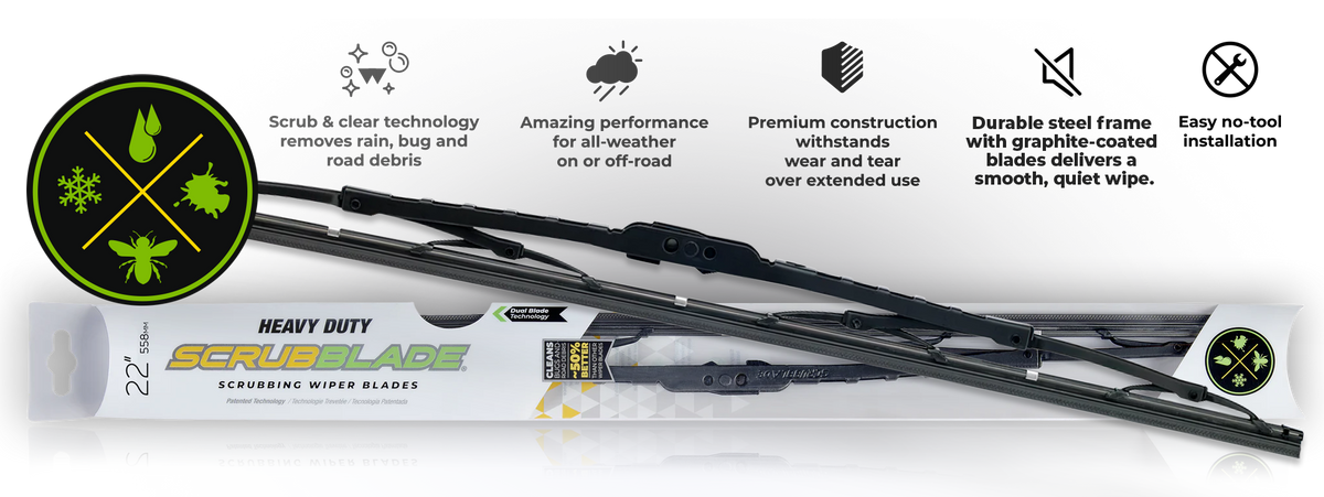 Scrubblade Heavy Duty Wiper Blade