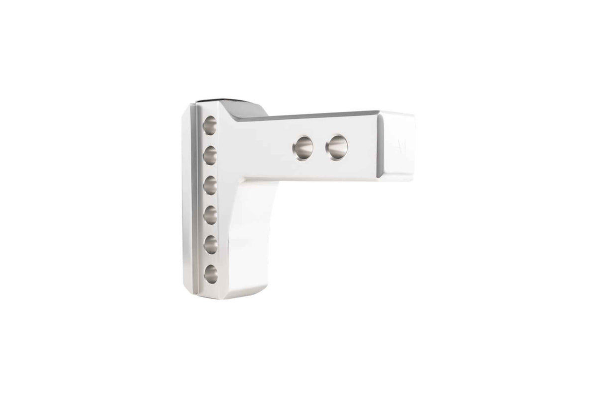 BulletProof Hitches 2.0" Aluminum Medium Duty Hitch 2" Drop/Rise w/ Stainless Steel Dual Ball