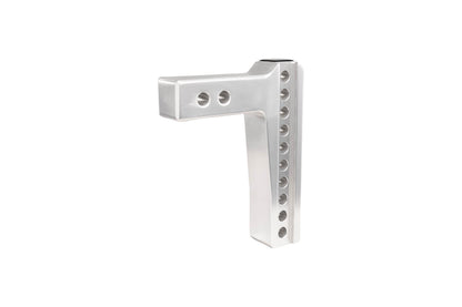 BulletProof Hitches 2.0" Aluminum Medium Duty Hitch 6" Drop/Rise w/ Stainless Steel Dual Ball