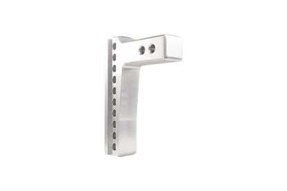 BulletProof Hitches 2.0" Aluminum Medium Duty Hitch 6" Drop/Rise w/ Stainless Steel Dual Ball