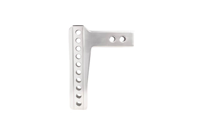BulletProof Hitches 2.0" Aluminum Medium Duty Hitch 6" Drop/Rise w/ Stainless Steel Dual Ball