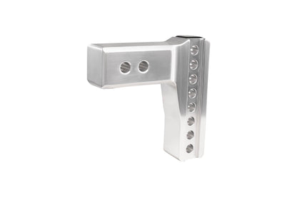 BulletProof Hitches 2.5" Aluminum Medium Duty Hitch 4" Drop/Rise w/ Stainless Steel Dual Ball