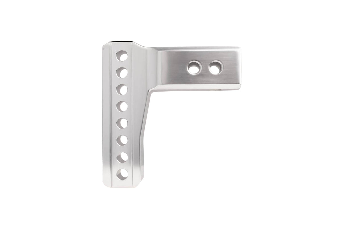 BulletProof Hitches 2.5" Aluminum Medium Duty Hitch 4" Drop/Rise w/ Stainless Steel Dual Ball