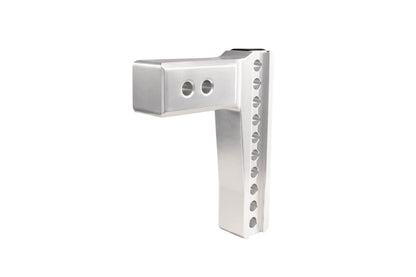 BulletProof Hitches 2.5" Aluminum Medium Duty Hitch 6" Drop/Rise w/ Stainless Steel Dual Ball