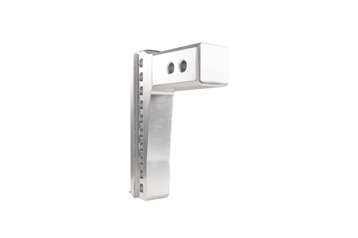 BulletProof Hitches 2.5" Aluminum Medium Duty Hitch 6" Drop/Rise w/ Stainless Steel Dual Ball