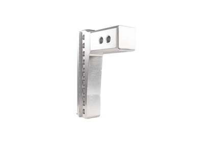 BulletProof Hitches 2.5" Aluminum Medium Duty Hitch 6" Drop/Rise w/ Stainless Steel Dual Ball