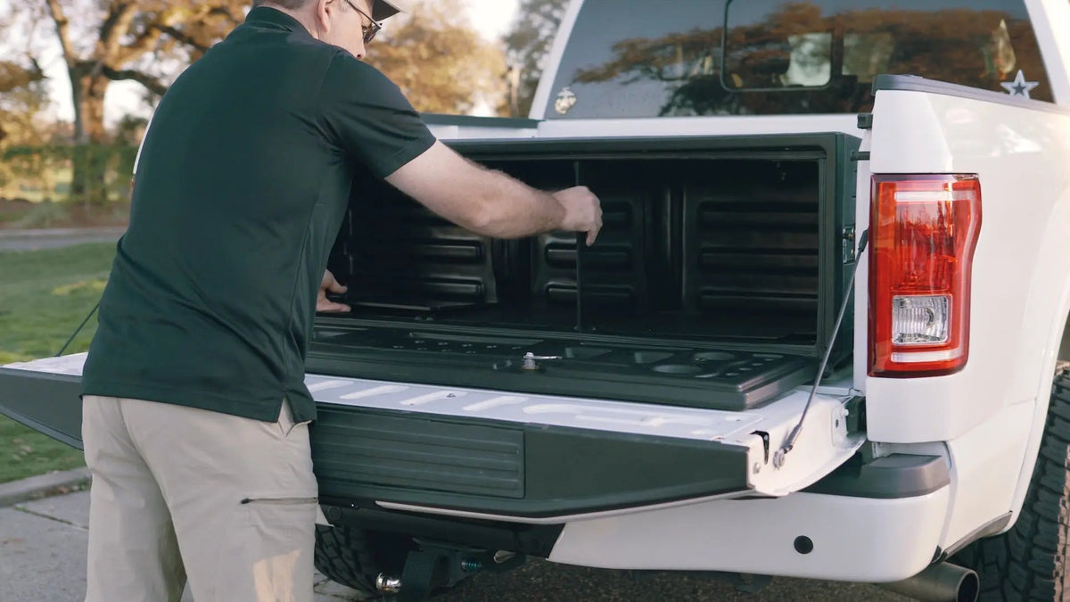 Ecoological AeroBox™ AeroDynamic Rear Mount Truck Cargo Box