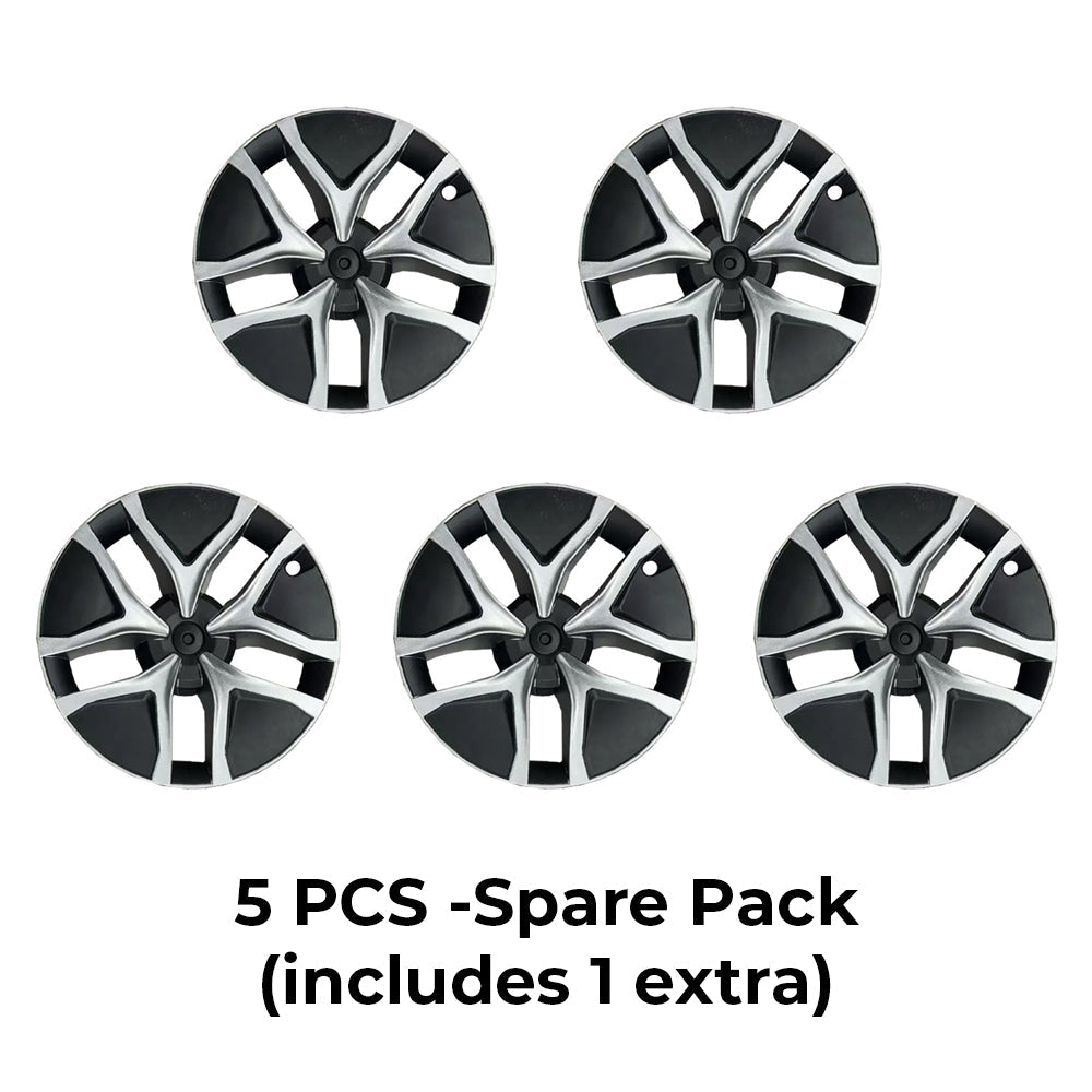 Yeslak Arachnid 2.0 Style 19’’ Crossflow Wheel Covers for 2025+ Tesla Model Y Juniper
