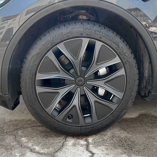 Yeslak Arachnid 3.0 Style 19" Wheel Covers for Tesla Model Y L 6-Seater